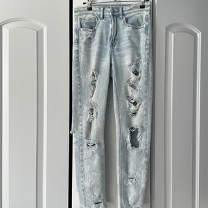 American eagle light wash jeans